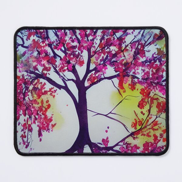 Item preview, Blooming Tree Art, City Landscape, Flovering Tree Art designed and sold by viewgraphics.