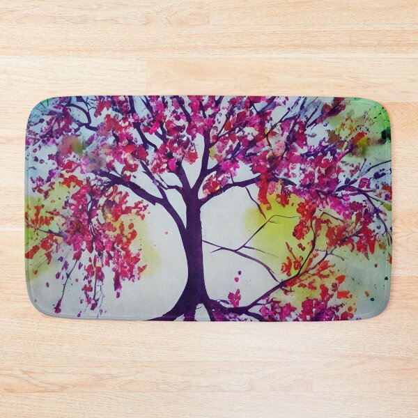 Item preview, Blooming Tree Art, City Landscape, Flovering Tree Art designed and sold by viewgraphics.