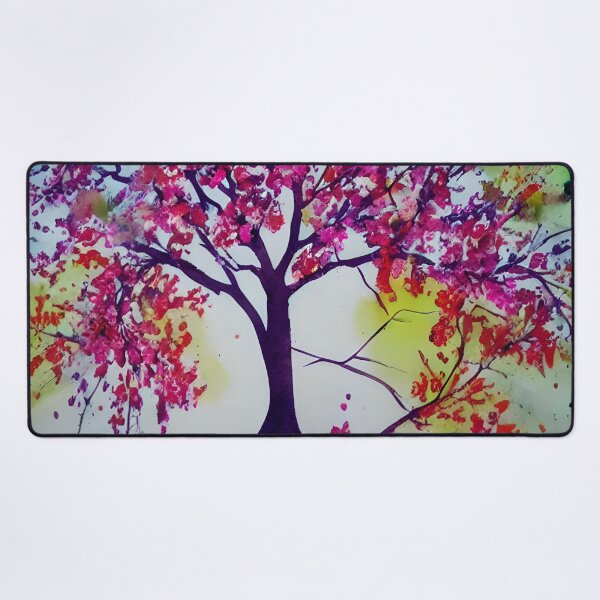 Item preview, Blooming Tree Art, City Landscape, Flovering Tree Art designed and sold by viewgraphics.