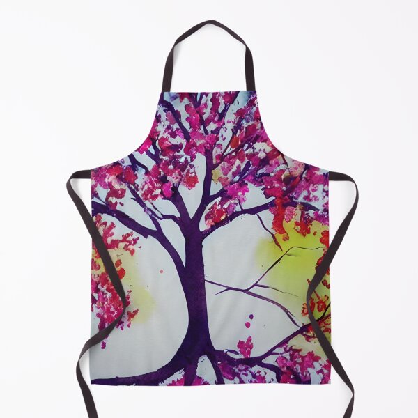 Item preview, Blooming Tree Art, City Landscape, Flovering Tree Art designed and sold by viewgraphics.