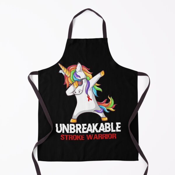 Item preview, Stroke Awareness - Unicorn Stroke Warrior Ribbon UNBREAKABLE designed and sold by Fernandezf.