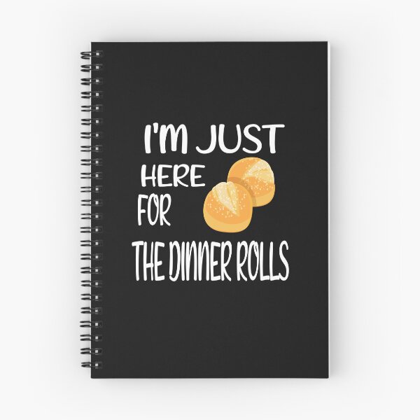 Item preview,  I'm Just Here For The Dinner Rolls,Retro Thanksgiving Bread designed and sold by SheIsAQueen.
