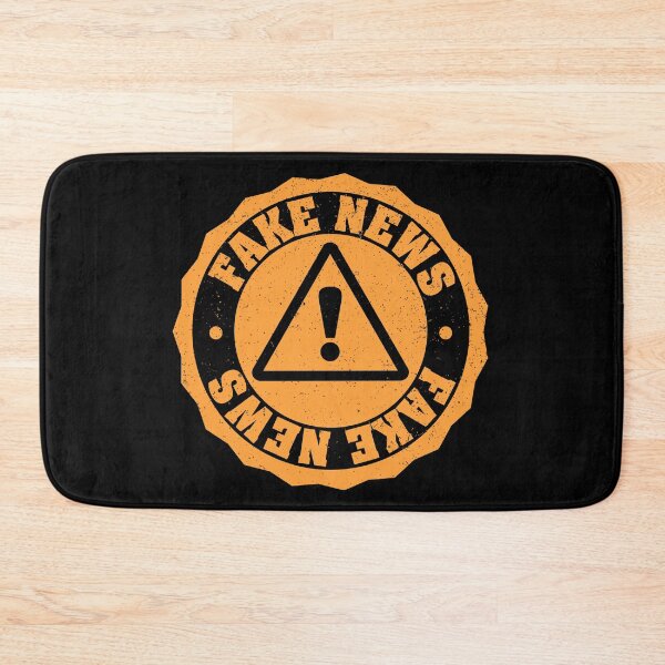Item preview, Fake News Warning designed and sold by MtWoodsonSales.