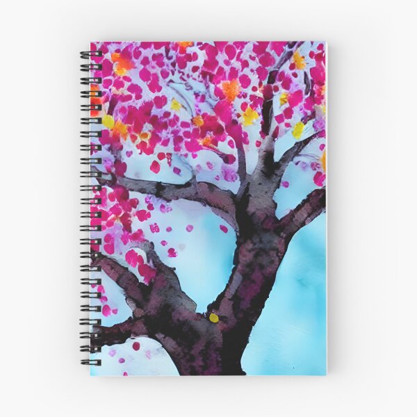 Item preview, Blooming Tree Art, City Landscape, Flovering Tree Art designed and sold by viewgraphics.
