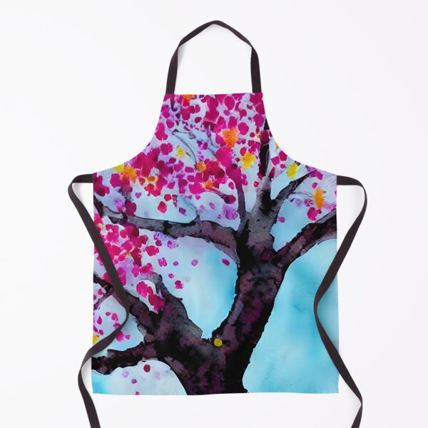 Item preview, Blooming Tree Art, City Landscape, Flovering Tree Art designed and sold by viewgraphics.