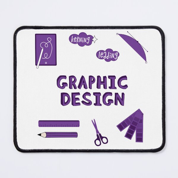 Item preview, Purple Graphic Design School Subject Sticker Pack designed and sold by The-Goods.