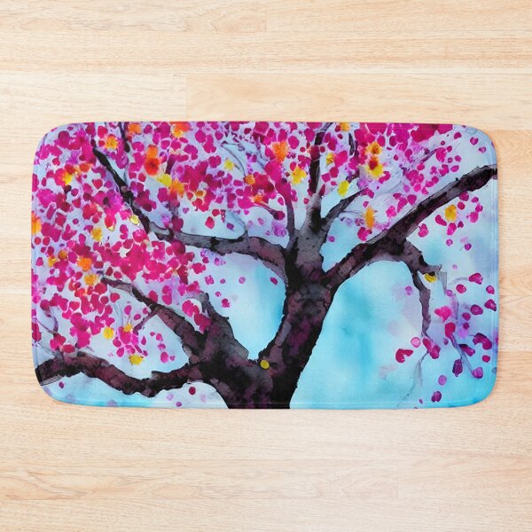 Item preview, Blooming Tree Art, City Landscape, Flovering Tree Art designed and sold by viewgraphics.