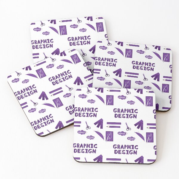 Item preview, Purple Graphic Design School Subject Sticker Pack designed and sold by The-Goods.