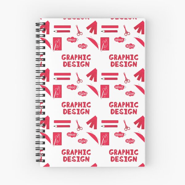 Item preview, Red Graphic Design School Subject Sticker Pack designed and sold by The-Goods.