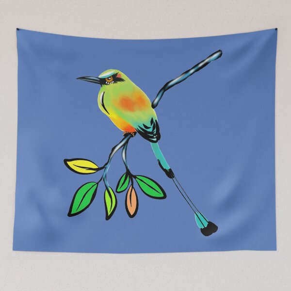 Item preview, Beautiful Torogóz bird designed and sold by paisajetropical.