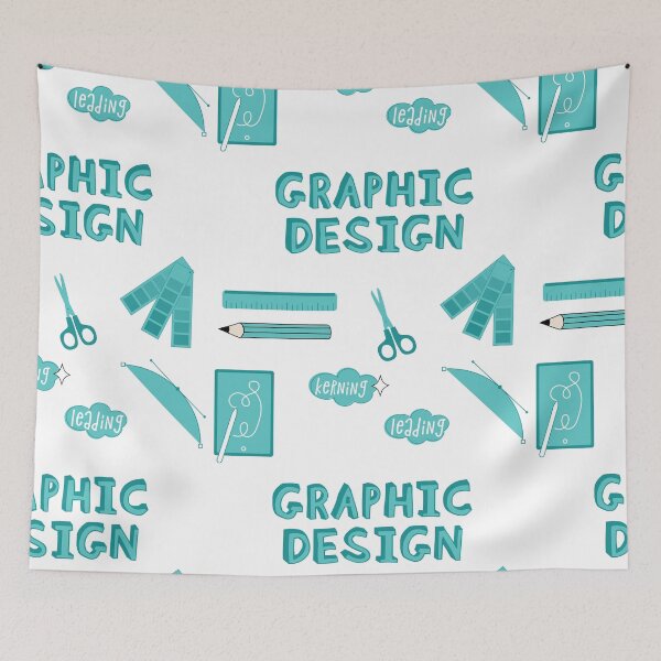 Item preview, Teal Turquoise Graphic Design School Subject Sticker Pack designed and sold by The-Goods.