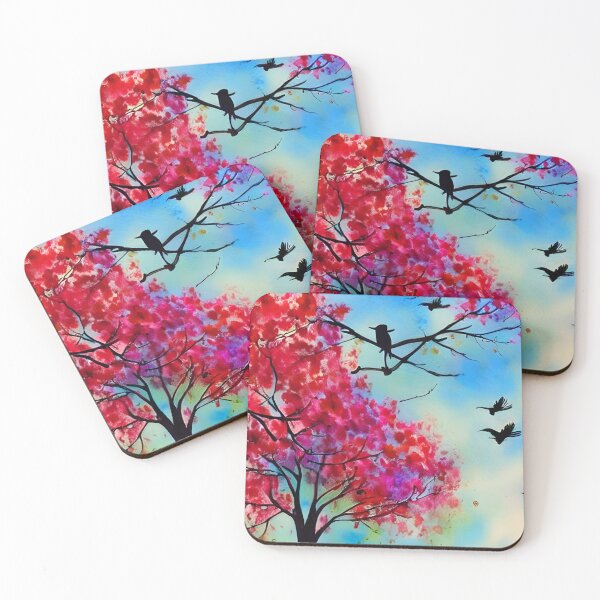 Item preview, Blooming Tree Art, City Landscape, Flovering Tree Art designed and sold by viewgraphics.