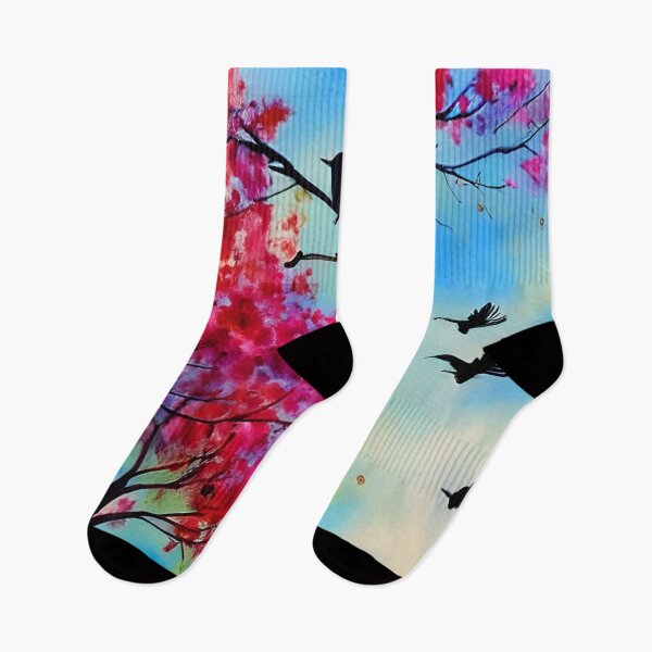 Item preview, Blooming Tree Art, City Landscape, Flovering Tree Art designed and sold by viewgraphics.
