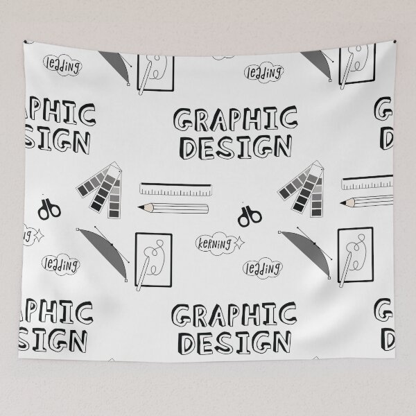 Item preview, White Graphic Design School Subject Sticker Pack designed and sold by The-Goods.