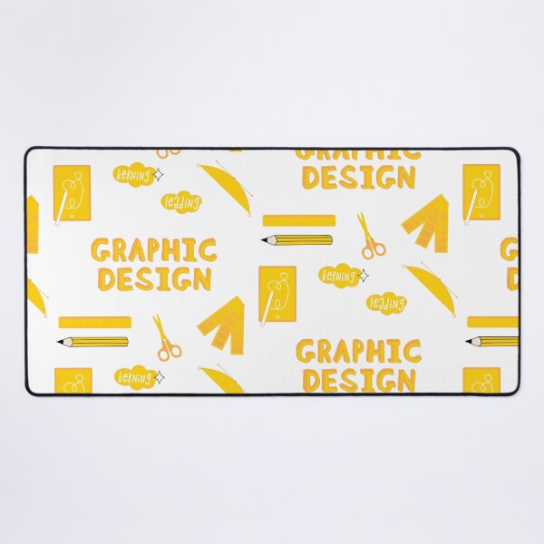Item preview, Yellow Graphic Design School Subject Sticker Pack designed and sold by The-Goods.