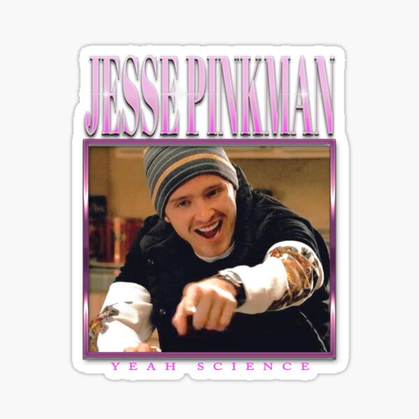 Jesse Pinkman Sticker For Sale By Erikadzim Redbubble