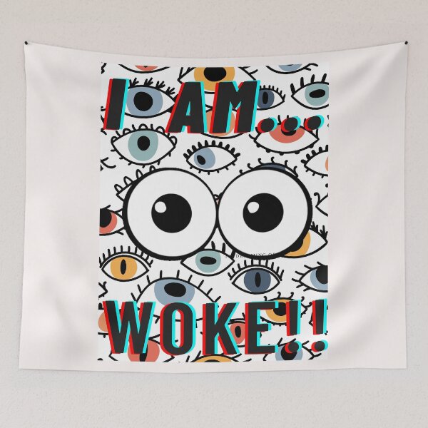 Item preview, I Am WOKE!! designed and sold by SunMoonBeyond.