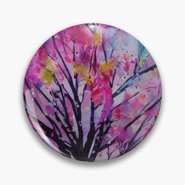 Item preview, Blooming Tree Art, City Landscape, Flovering Tree Art designed and sold by viewgraphics.