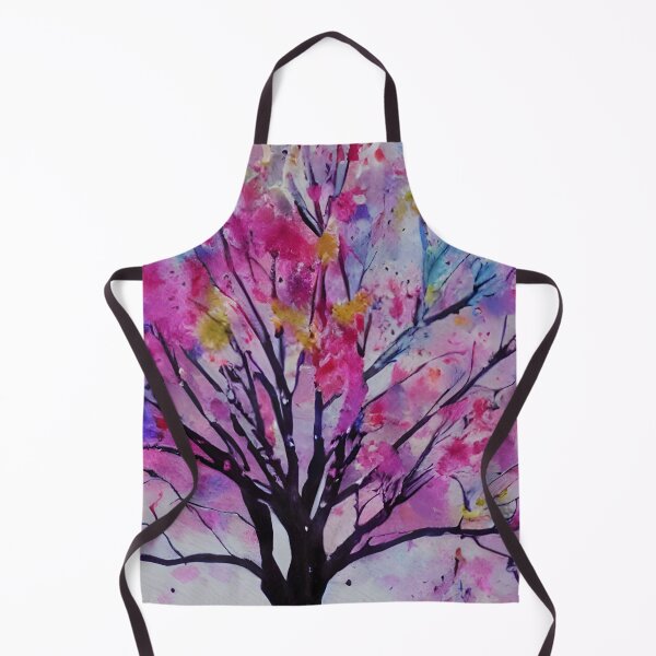Item preview, Blooming Tree Art, City Landscape, Flovering Tree Art designed and sold by viewgraphics.