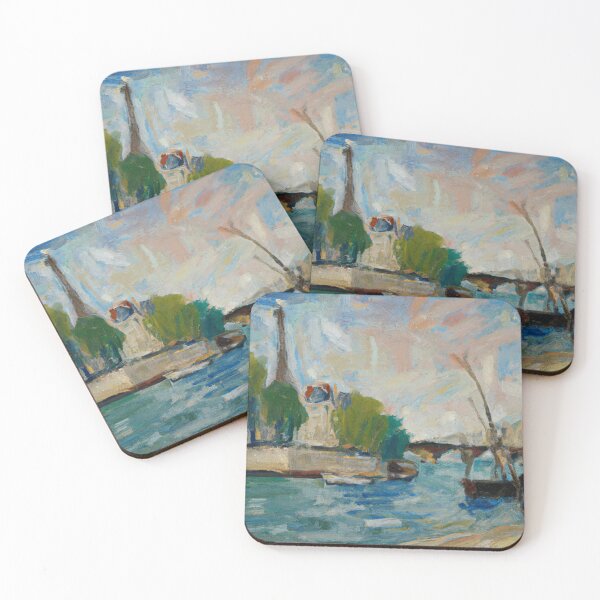 Item preview, Afternoon at Seine River, Paris designed and sold by BrendaDesigner.