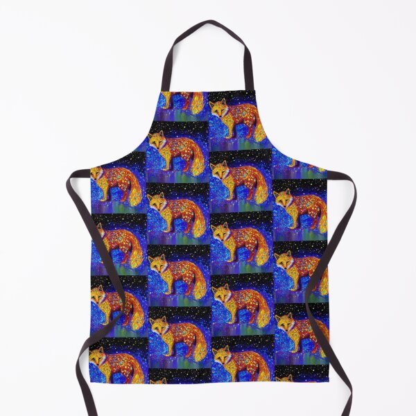 Item preview, Galaxy starry night fox designed and sold by Oohshinythings.