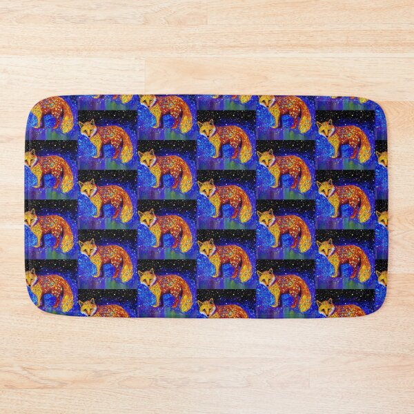 Item preview, Galaxy starry night fox designed and sold by Oohshinythings.