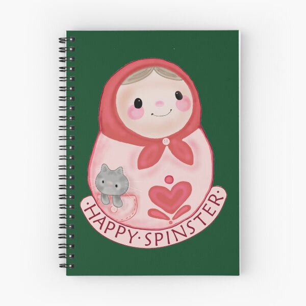 Item preview, Happy Spinster designed and sold by Binxceramic.