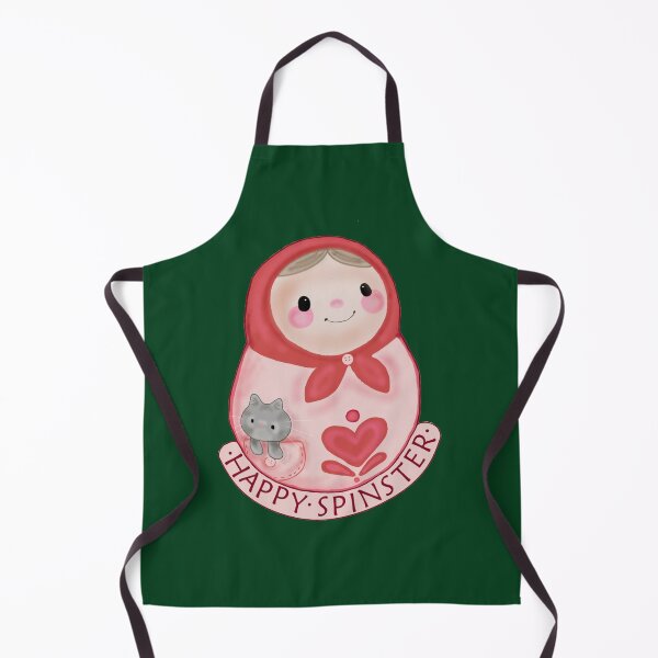 Item preview, Happy Spinster designed and sold by Binxceramic.