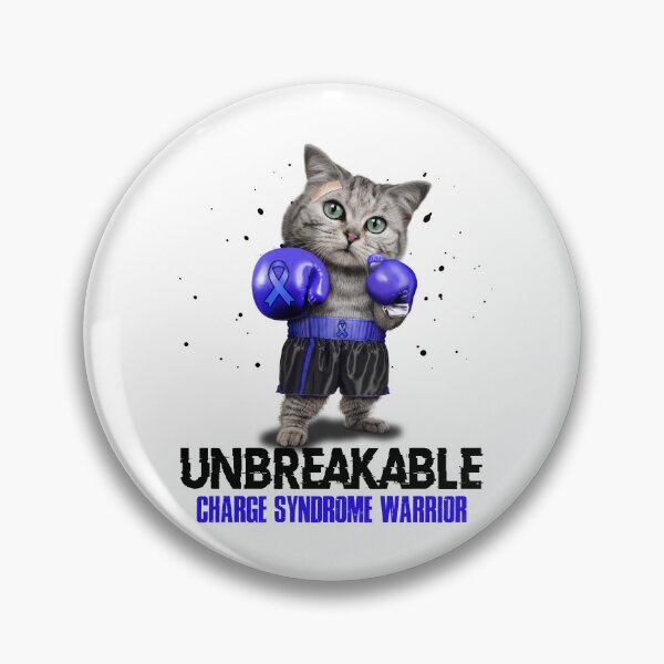 Item preview, Charge Syndrome Warrior - UNBREAKABLE - Charge Syndrome Ribbon designed and sold by EdithShop59.