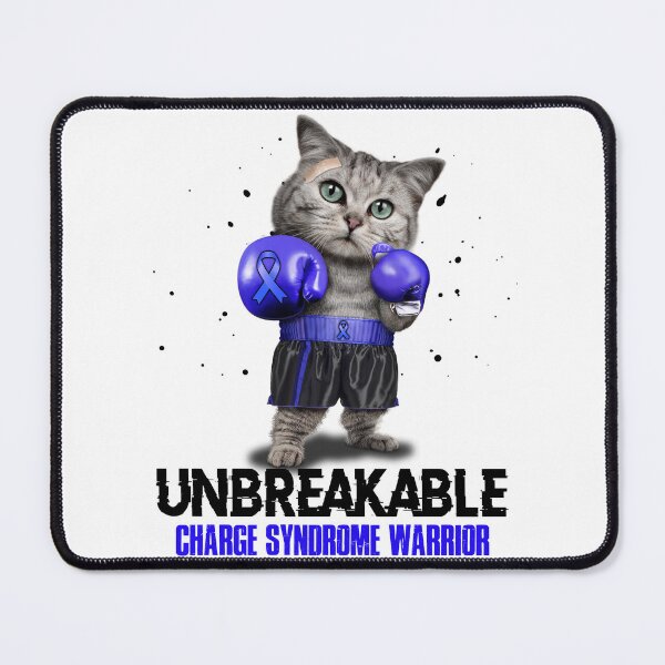 Item preview, Charge Syndrome Warrior - UNBREAKABLE - Charge Syndrome Ribbon designed and sold by EdithShop59.
