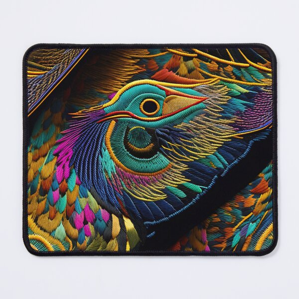 Item preview, "...Everybirdy golder birds_Embroidered Pattern...02_S60" designed and sold by CreArtorium.