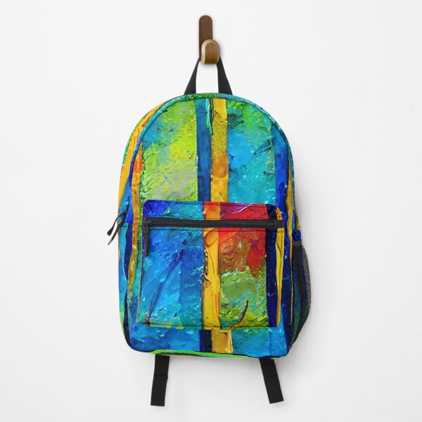 Item preview, Arte de cielo azul y bosque colorido, arte de empaste designed and sold by viewgraphics.