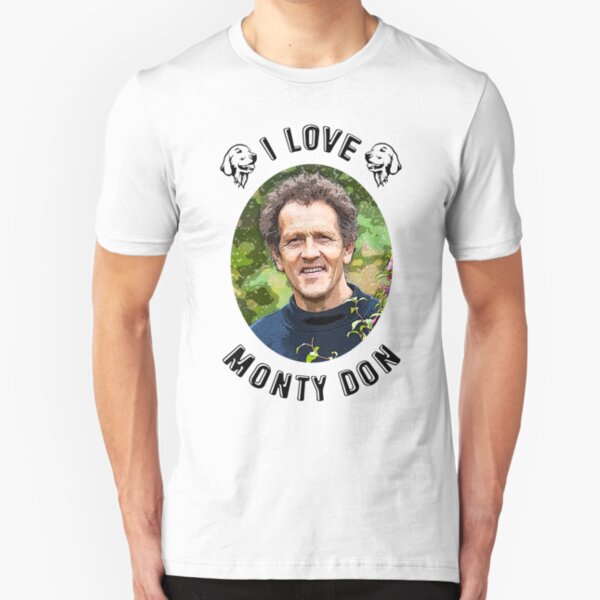 I Love Monty Don Slim Fit T-Shirt