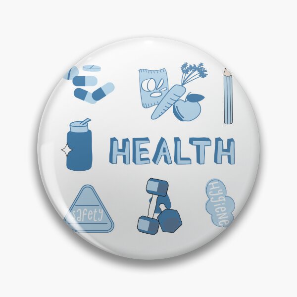 Item preview, Light Blue Health School Subject Sticker Pack designed and sold by The-Goods.