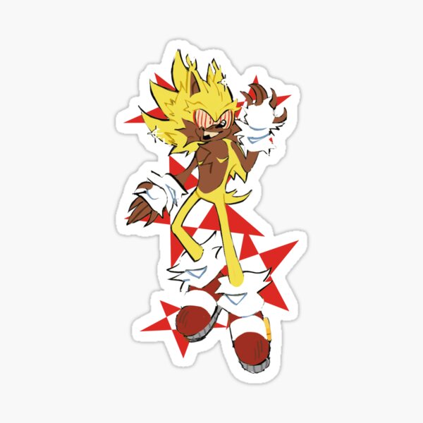 Fleetway Super Sonic Headshot Magnet for Sale by PH4NT4SM