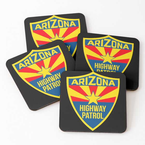 Item preview, Arizona Highway Patrol - AHP - Shield, Logo, badge flat v2 designed and sold by Osprey Tees.