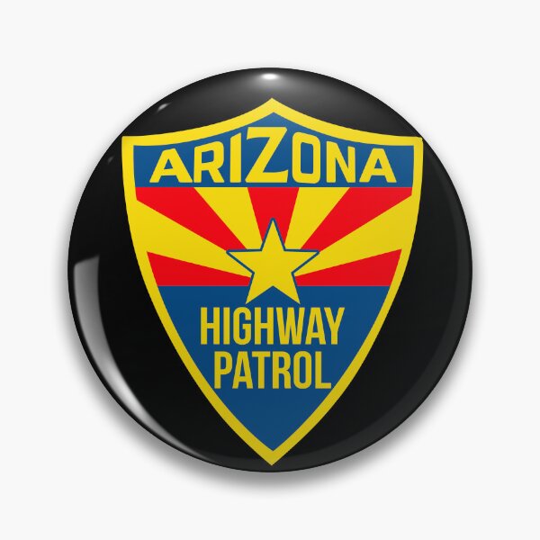 Item preview, Arizona Highway Patrol - AHP - Shield, Logo, badge flat v2 designed and sold by Osprey Tees.