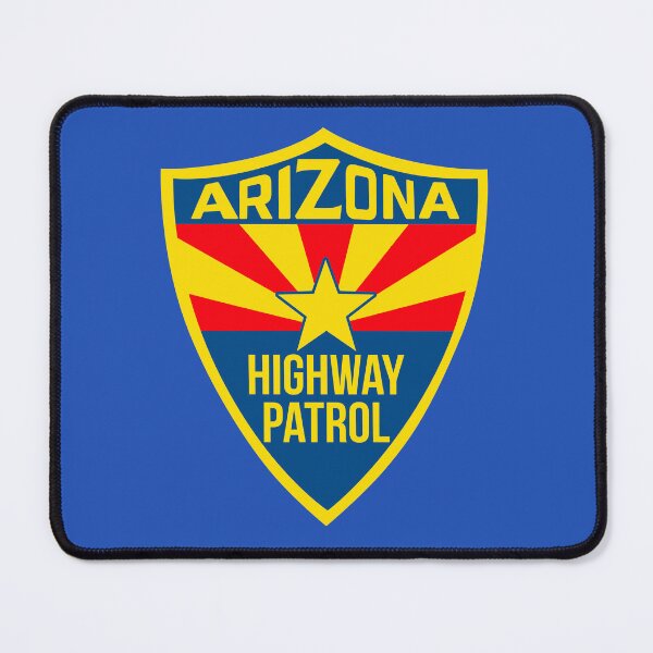 Aperçu de l'œuvre Arizona Highway Patrol - AHP - Bouclier, Logo, insigne plat v2 créée et vendue par Osprey Tees.