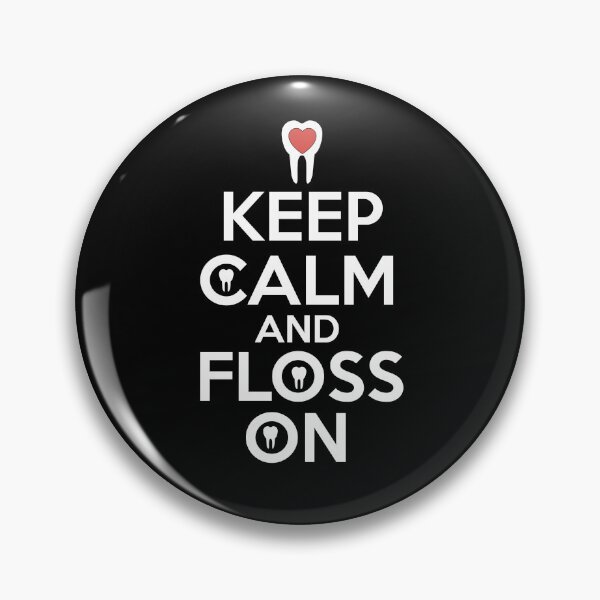 Item preview, Funny Dentist Keep Calm Dental Hygienist Women Men designed and sold by Crush Retro®.