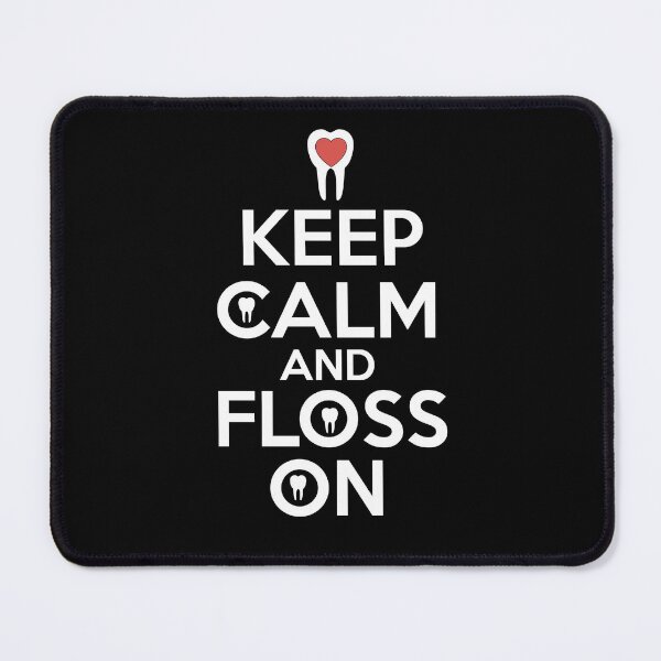 Item preview, Funny Dentist Keep Calm Dental Hygienist Women Men designed and sold by Crush Retro®.