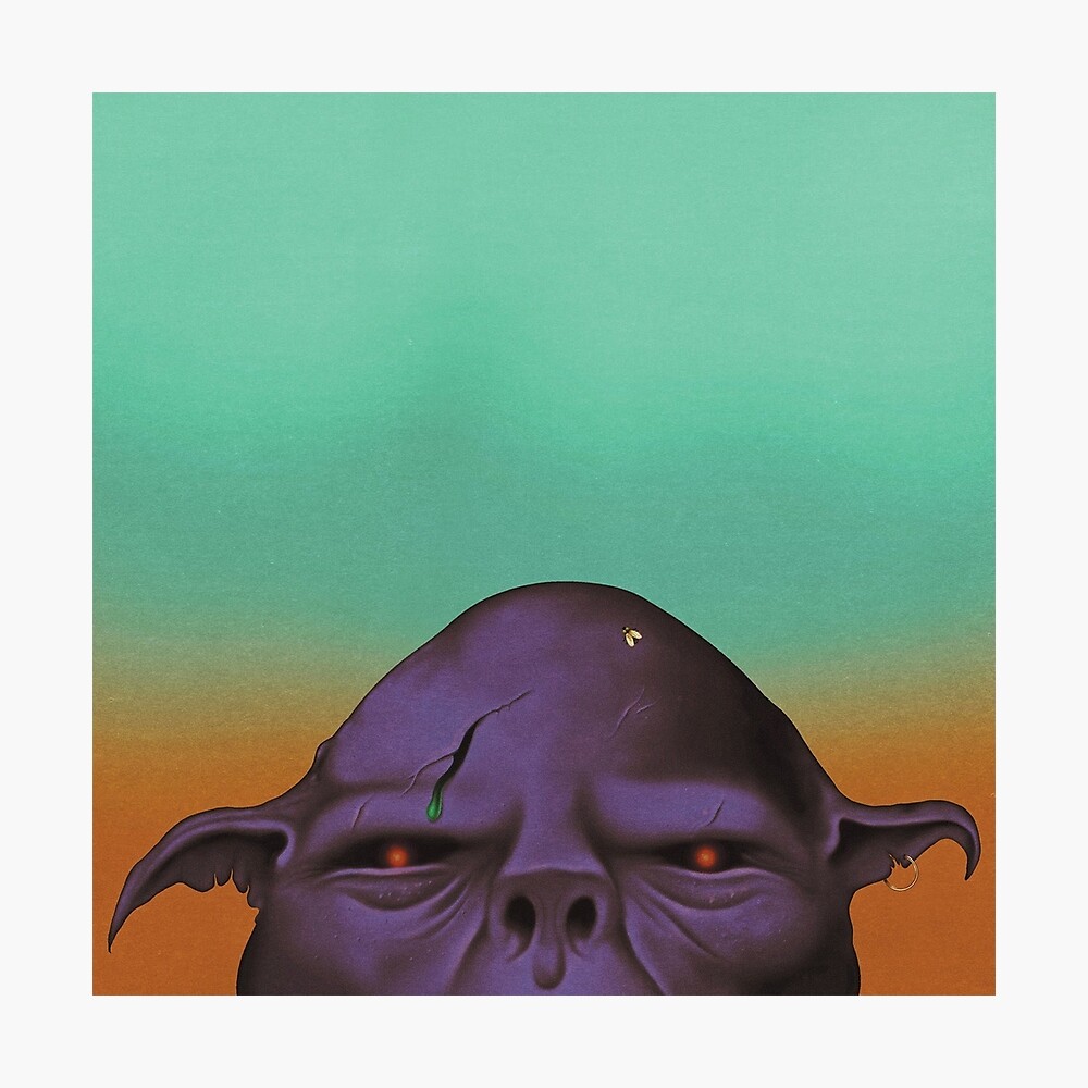 Oh Sees Orc Poster By Partytrumpet Redbubble