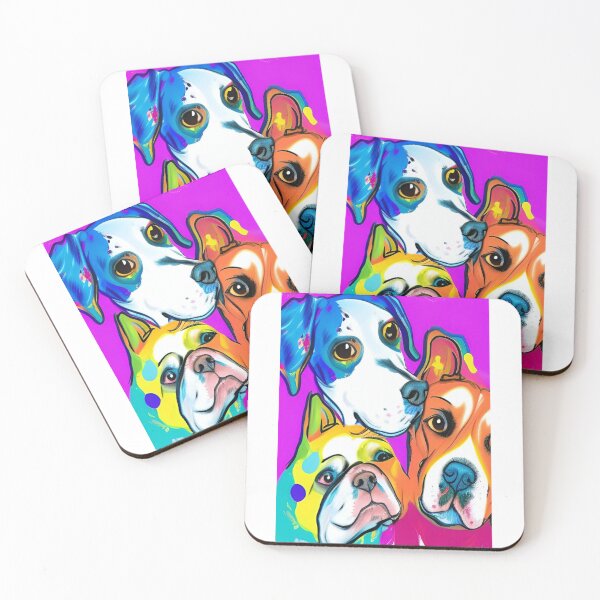 Item preview,   Three Headed Dog Stickers designed and sold by SociableAnimals.