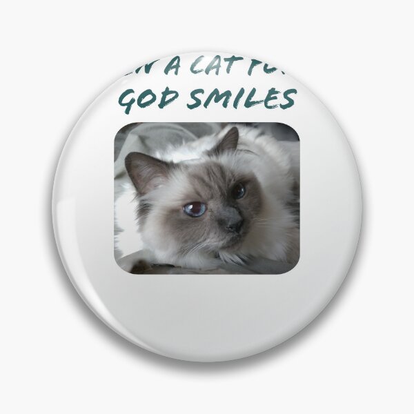 Item preview, When a cat purrs, God smiles designed and sold by TechLaughs.