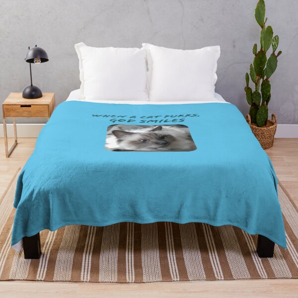 Item preview, When a cat purrs, God smiles designed and sold by TechLaughs.