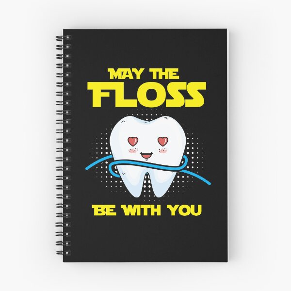 Item preview, Funny Dentist Dental Hygienist May The Floss Be With You designed and sold by Crush Retro®.