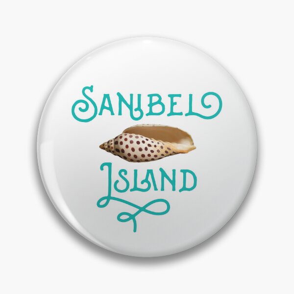 Item preview, Sanibel Island Florida Typographic Shell design designed and sold by Futurebeachbum.