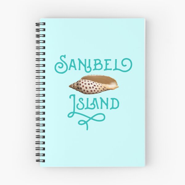 Item preview, Sanibel Island Florida Typographic Shell design designed and sold by Futurebeachbum.