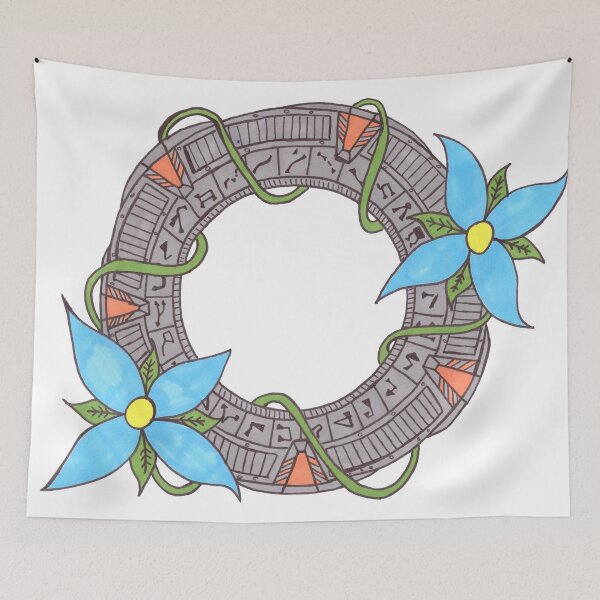 Item preview, Stargate With Flowers designed and sold by LGFlashDesigns.