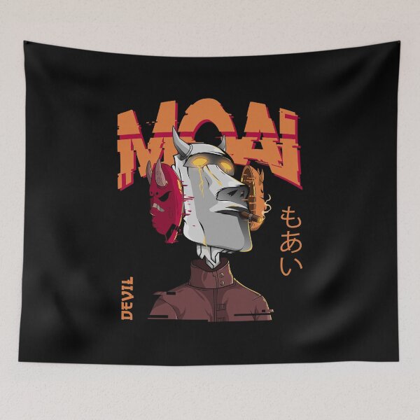 Item preview, Devil Moai designed and sold by EvilSkullofc.