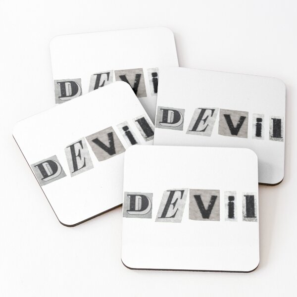 Item preview, Devil newspaper cutout designed and sold by Lexi Willow.